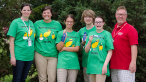 Chatham County team and coaches in a group portrait