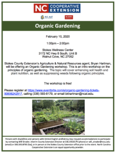 organic gardening