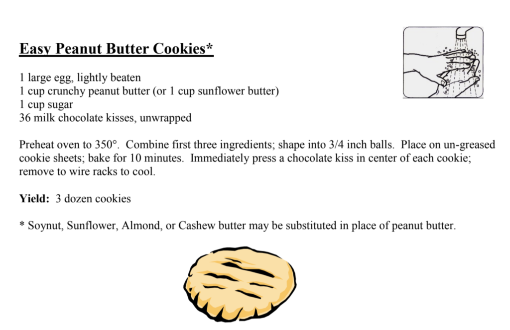 Easy Peanut Butter Cookies recipe