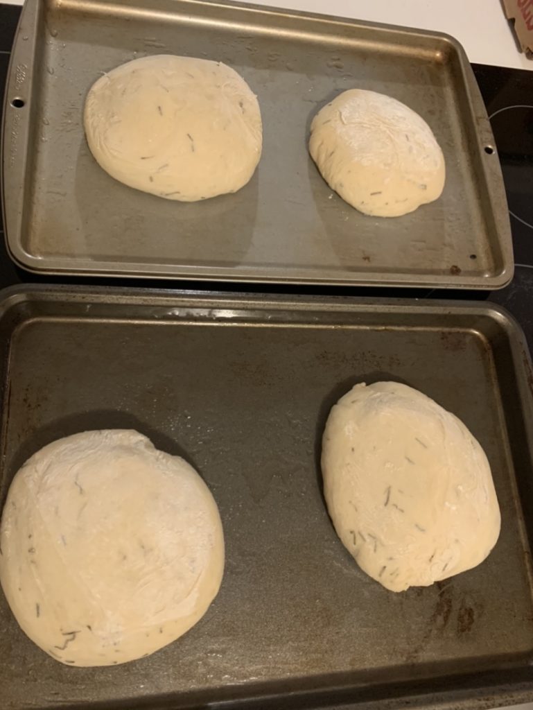 Cooking dough