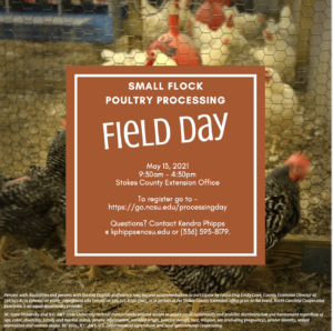 Cover photo for Small Flock Poultry Processing Field Day