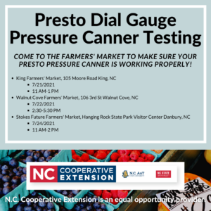 Cover photo for Presto Dial Gauge Pressure Canner Testing