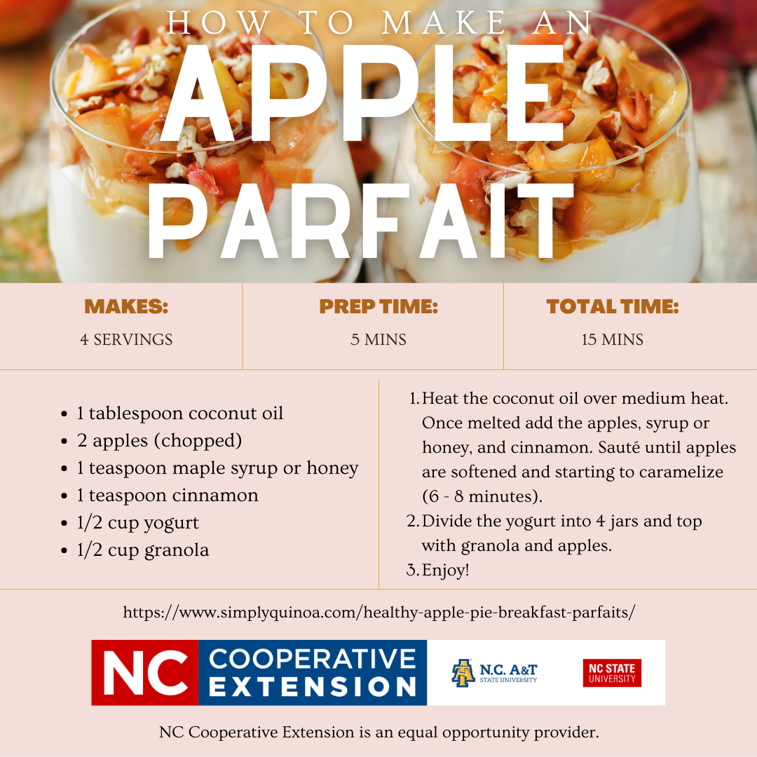 apple parfait recipe