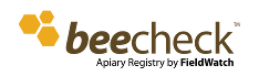 Logo for beecheck. 