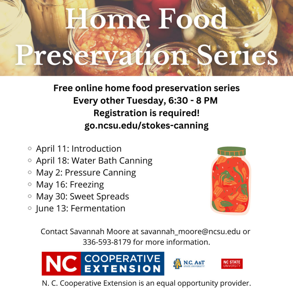 home food preservation series