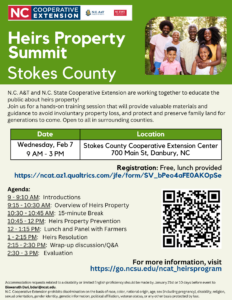 Cover photo for Heirs Property Summit